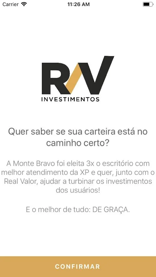 Novo call to action tinha menos apelo para o usuário