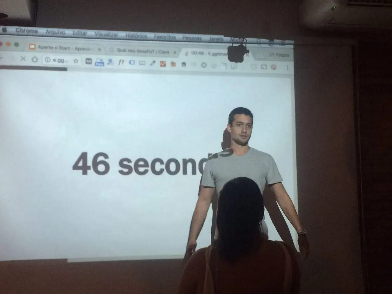 Apresentação que eu fiz no evento da ACE